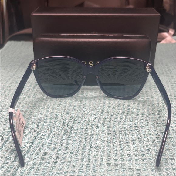 Versace Elegant Rock Icon Blue Sunglasses for Women - Picture 5 of 5